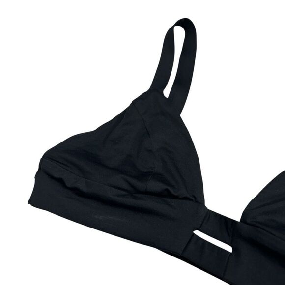 Vitamin A Black Neutra Bralette Bikini Top, - Picture 4 of 9